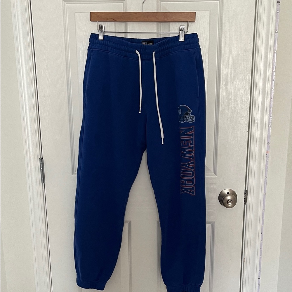 NFL Blue New York Giants Apparel Sweatpants